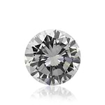 0.54 Carat Fancy Light Gray Blue Round Brillant Diamond SI1 GIA