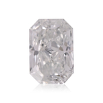 0.75 Carat Very Light Yellow Green Radiant Diamond (SI2) GIA