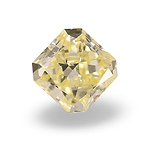 0.43 Carat Fancy Light Yellow Radiant Diamond (VS2)