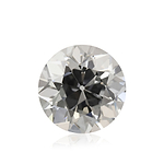 1.86 Carat Fancy Gray Blue Round Brillant Diamond SI1 GIA
