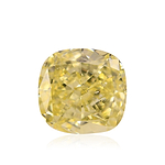 1.53 Carat Fancy Yellow Cushion Diamond SI2 GIA