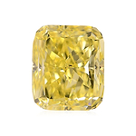 2.03 Carat Fancy Intense Yellow Radiant Diamond SI1 GIA