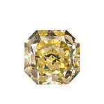 2.05 Carat Fancy Brownish Yellow Radiant Diamond VVS1 GIA