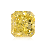 2.57 Carat Fancy Intense Yellow Radiant Diamond SI1 GIA