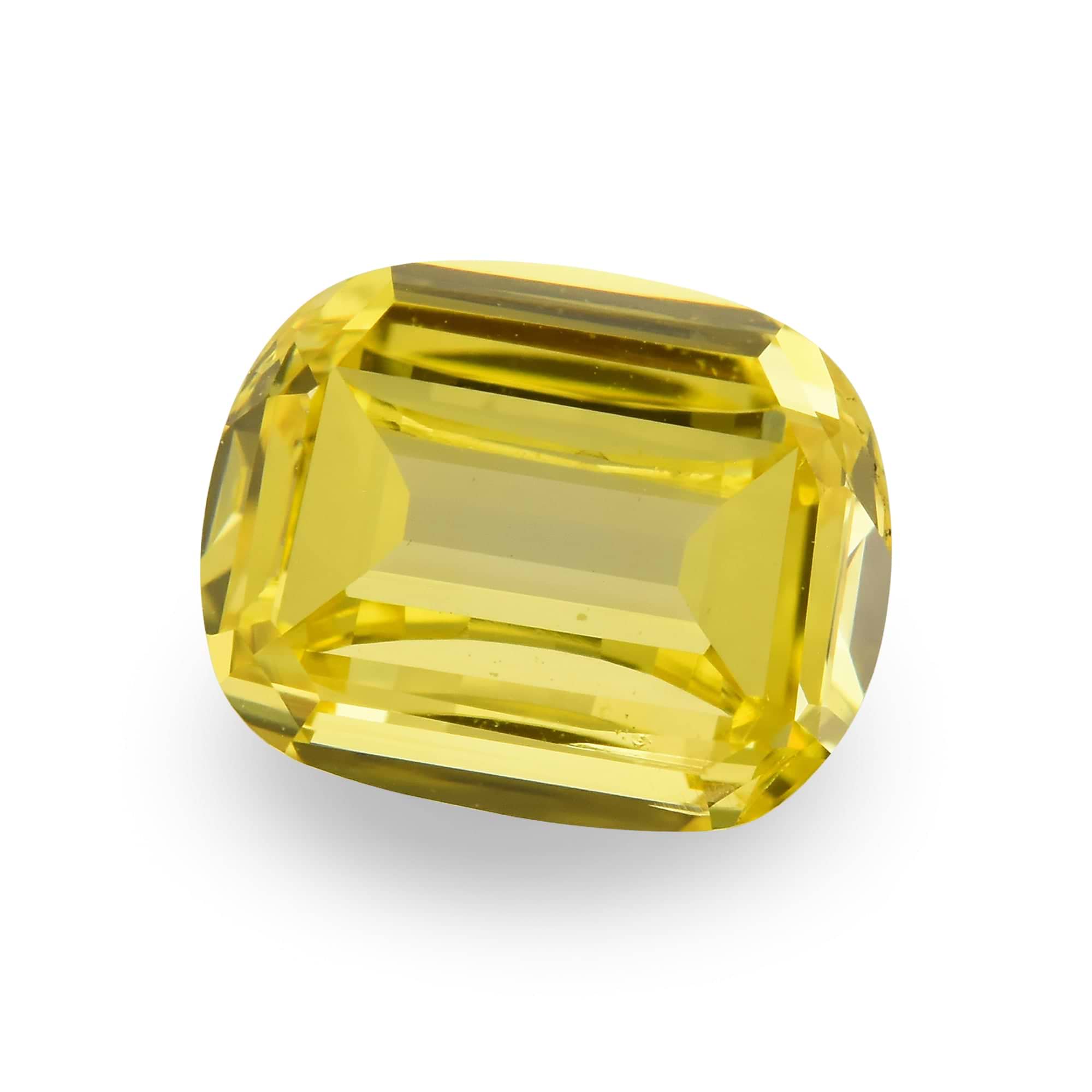 0.401 ct Fancy Vivid Yellow SI2 CGL 天然 イエロー