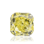 0.43 Carat Fancy Intense Yellow Radiant Diamond (VS2) GIA