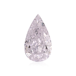 0.52 Carat Light Pink Pear Diamond SI1 GIA