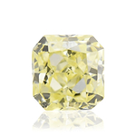 0.45 Carat Fancy Intense Yellow Radiant Diamond VVS1 IGI