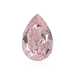 1.64 Carat Fancy Purplish Pink Pear Diamond I1 GIA
