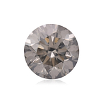 2.28 Carat Fancy Dark Gray Round Brilliant Diamond (I1) GIA