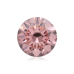 0.40 Carat Fancy Intense Orangy Pink Round Brillant Diamond VS1 ARGYLE