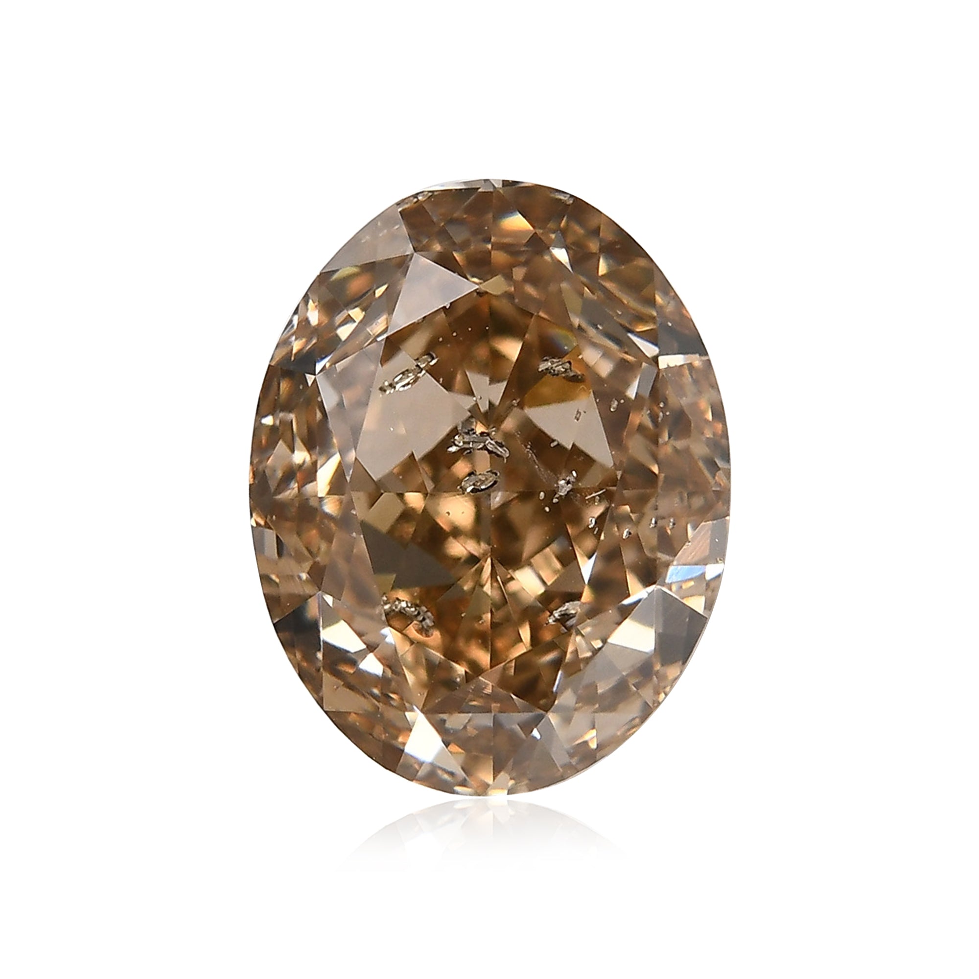 人気ブランド新作豊富 Fancy Carat 3.25 Brown LEIBISH | GIA SI2 Diamond Oval Yellow アクセサリー