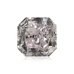 0.88 Carat Light Pink Radiant Diamond SI2 GIA