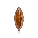 4.53 Carat Fancy Deep Brown Orange Marquise Diamond (SI2) GIA