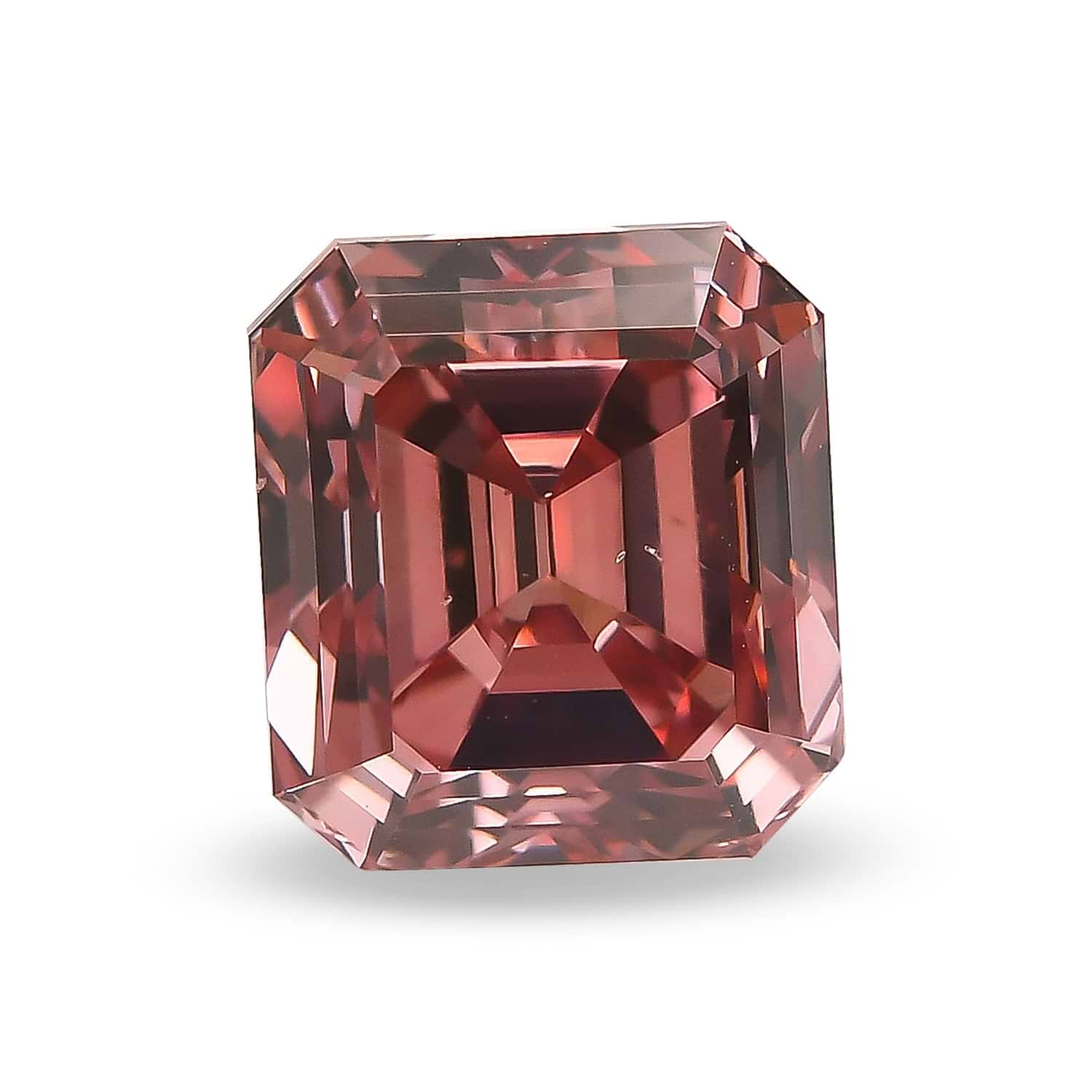 1.73 Carat Fancy Intense Pink Emerald Diamond SI1 GIA