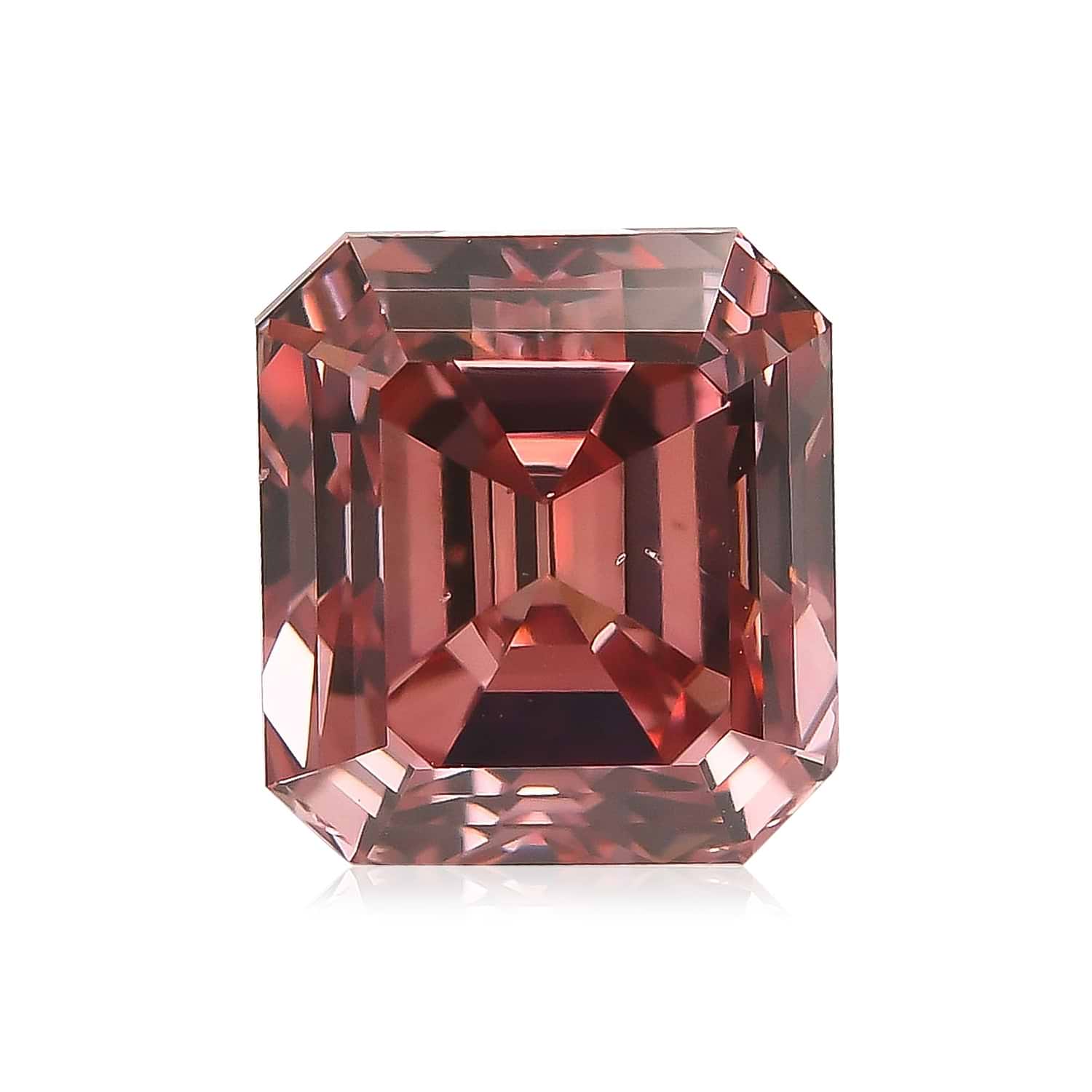 1.73 Carat Fancy Intense Pink Emerald Diamond SI1 GIA