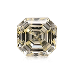 0.38 Carat W-X Asscher Diamond (VS1)