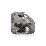 0.14 Carat Fancy Grayish Blue Shield-Cut Diamond (SI1) GIA