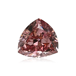 0.34 Carat Fancy Intense Pink Triangle Diamond I1 GIA