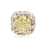 2.87 Carat Fancy Yellow Cushion Diamond VVS1 GIA