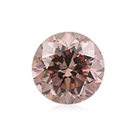 0.24 Carat Fancy Pink Round Brillant Diamond VS1 GIA