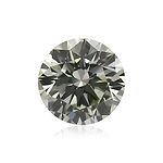 0.20 Carat Light Green Round Brillant Diamond (VS1) GIA