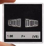 1.46 Carat COLL Trapezoid Diamonds (VS)