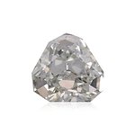 0.71 Carat Light Green Shield-Cut Diamond VS2 GIA