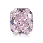 5.46 Carat Fancy Purple Pink Radiant Diamond VS2 GIA