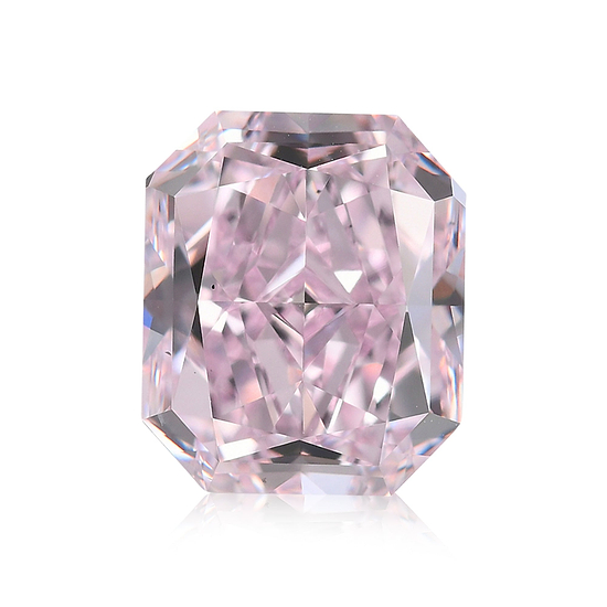 5.46 Carat Fancy Purple Pink Radiant Diamond VS2 GIA