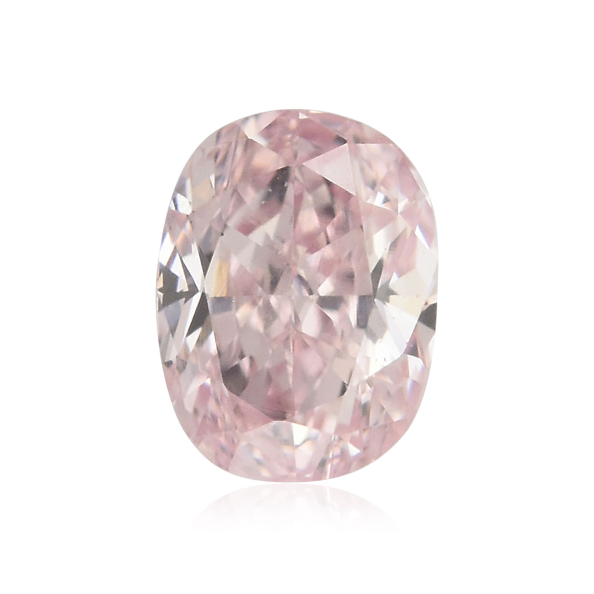 定番 Fancy Carat 0.13 Purplish GIA (VS2) Diamond Cushion Pink ダイヤモンド