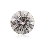 0.52 Carat Faint Pink Round Brillant Diamond VVS2 GIA