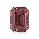 0.28 Carat Fancy Deep Pink Emerald Diamond SI1 GIA