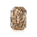10.07 Carat Fancy Light Yellowish Brown Radiant Diamond (I1) GIA