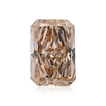 2.16 Carat Fancy Pinkish Brown Radiant Diamond VVS2 GIA