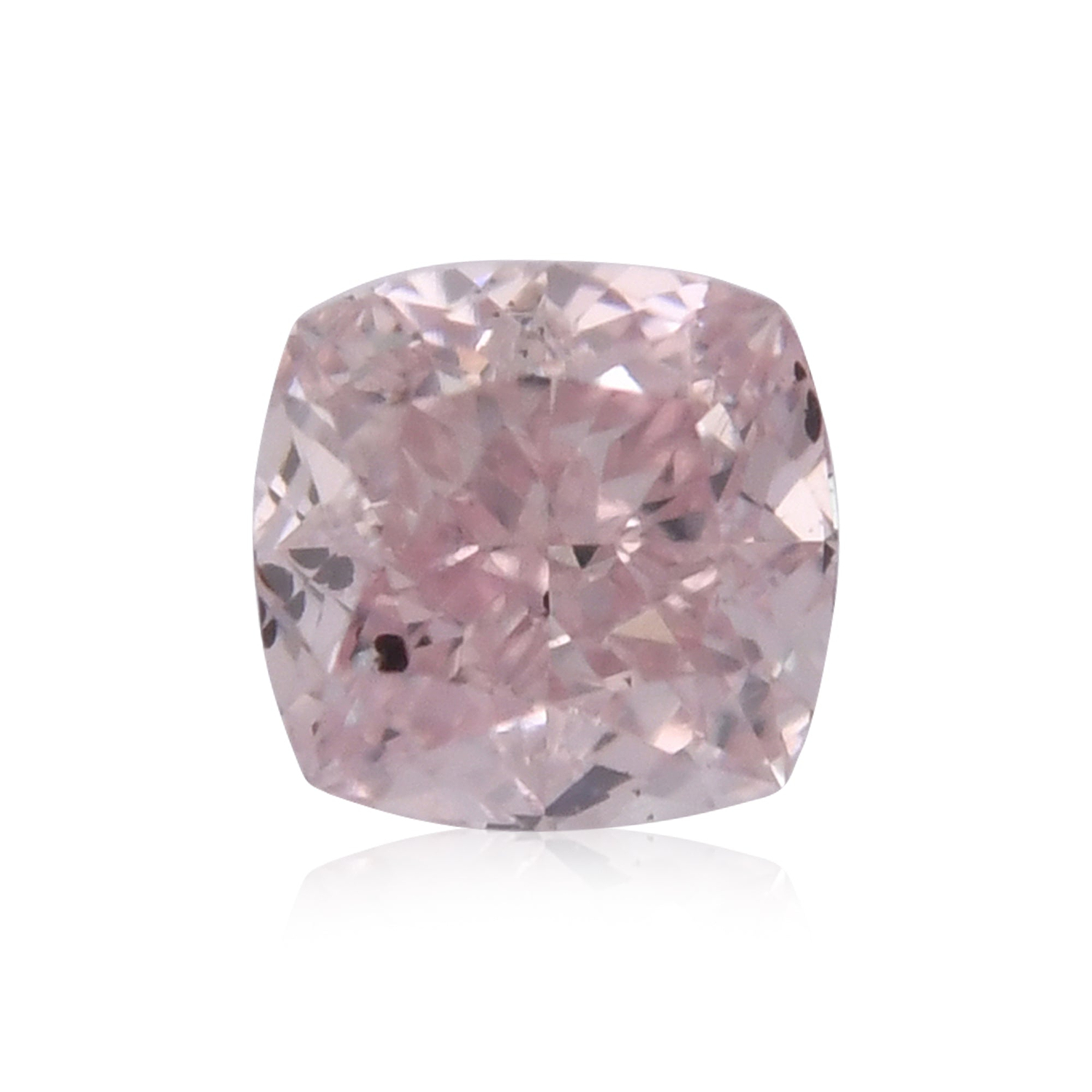 0.21 Carat Fancy Light Pink Cushion Diamond SI1 GIA