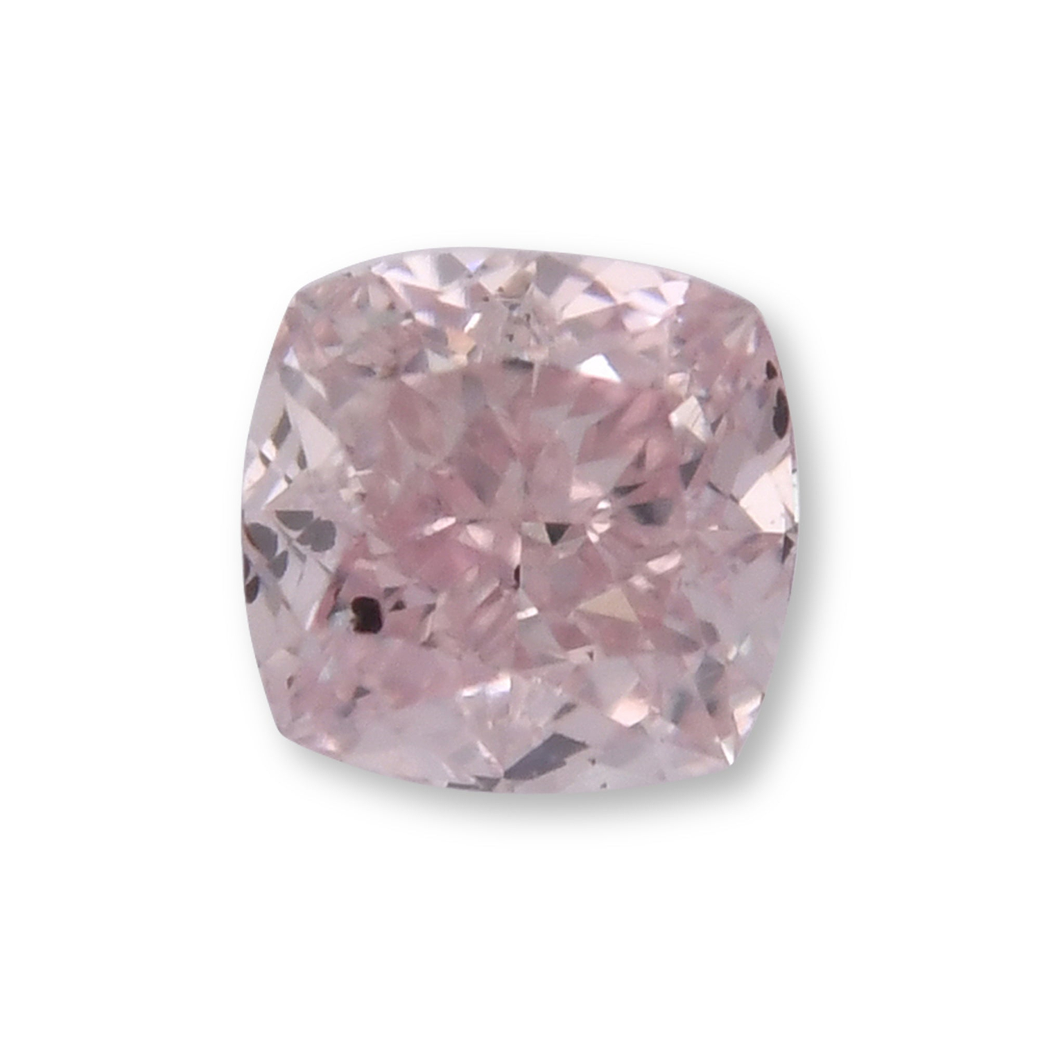 0.21 Carat Fancy Light Pink Cushion Diamond SI1 GIA