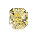 0.40 Carat Fancy Light Yellow Radiant Diamond (SI2)