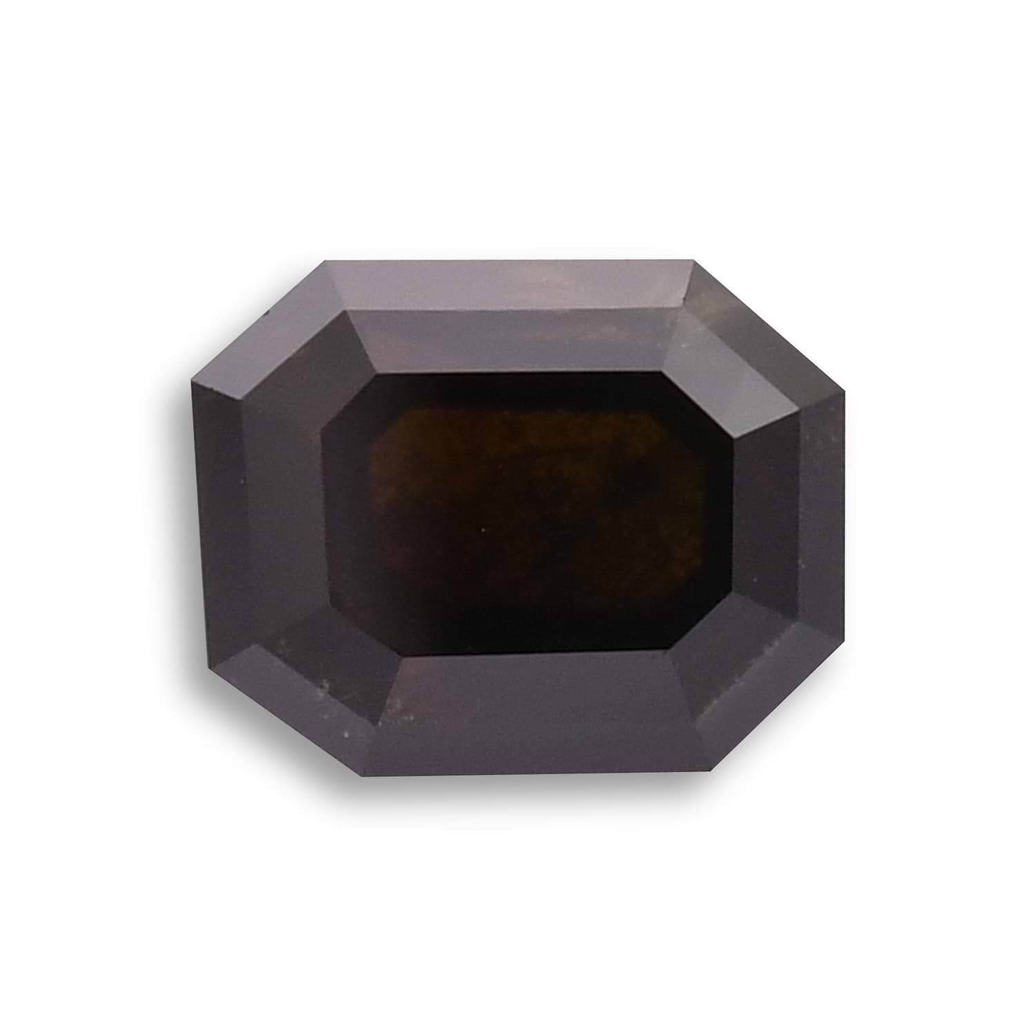 1.30 Carat Fancy Black Emerald Diamond GIA