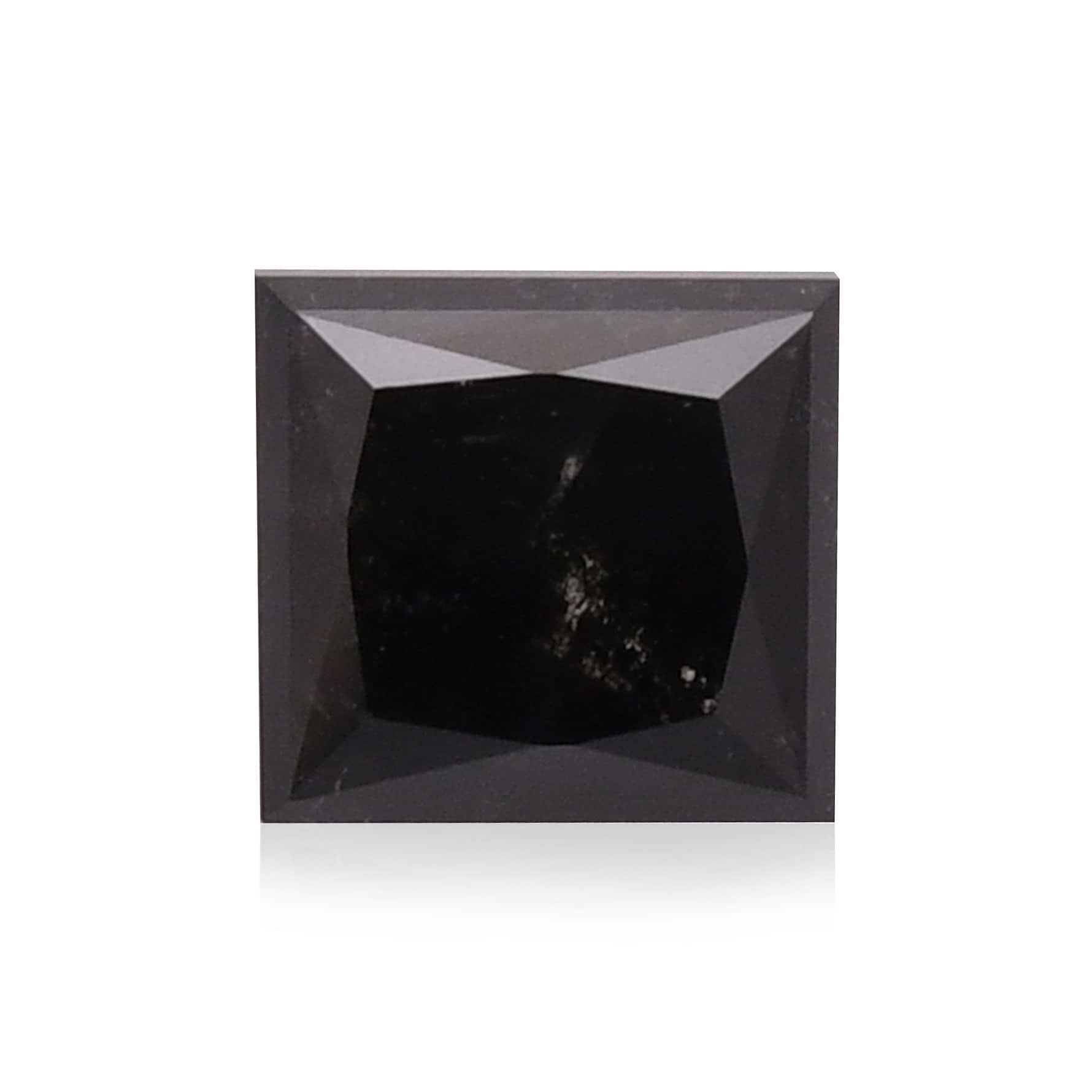 1.47 Carat Fancy Black Princess Diamond  GIA