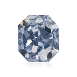 0.76 Carat Fancy Intense Blue Radiant Diamond VS1 GIA