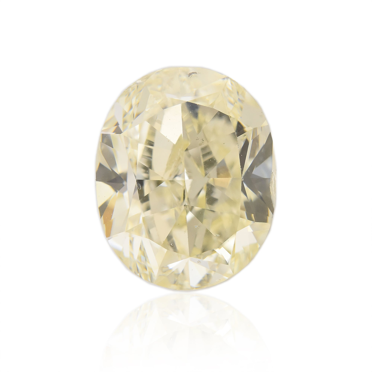 3.01 Carat U-V Oval Diamond SI2 GIA