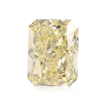 1.06 Carat W-X Radiant Diamond VVS1 GIA