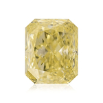 1.05 Carat Fancy Yellow Radiant Diamond VS1 GIA