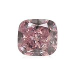 3.71 Carat Fancy Intense Pink Cushion Diamond SI2 GIA