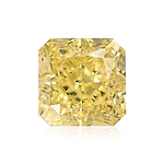 1.03 Carat Fancy Yellow Radiant Diamond VS1 GIA