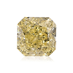 1.20 Carat Fancy Yellow Radiant Diamond VVS2 GIA