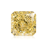 1.26 Carat Fancy Yellow Radiant Diamond VS2 GIA