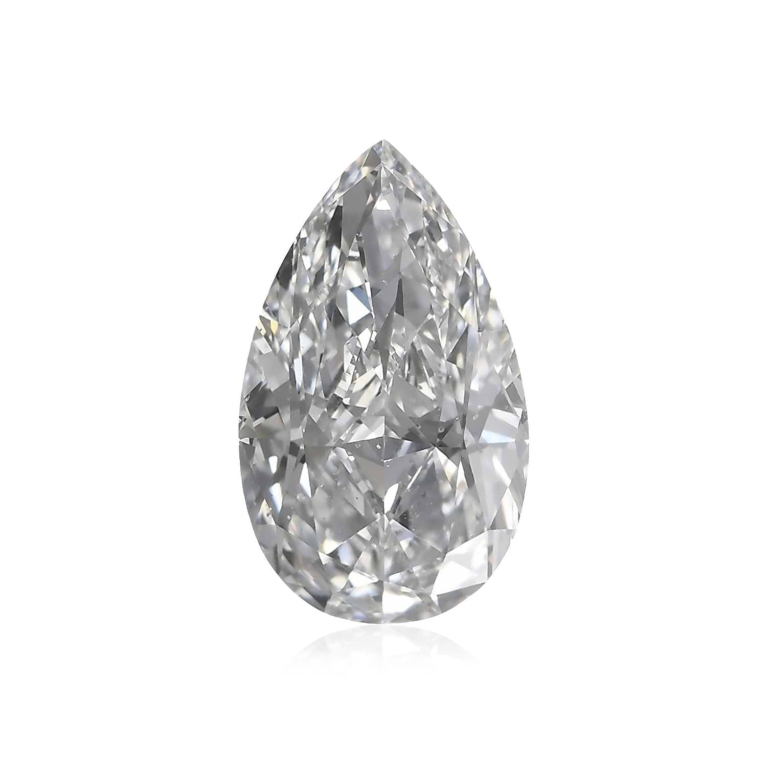 5.32 Carat D Pear Diamond SI1 GIA