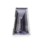 0.05 Carat Fancy Violet Gray Taper Diamond (VS2) GIA